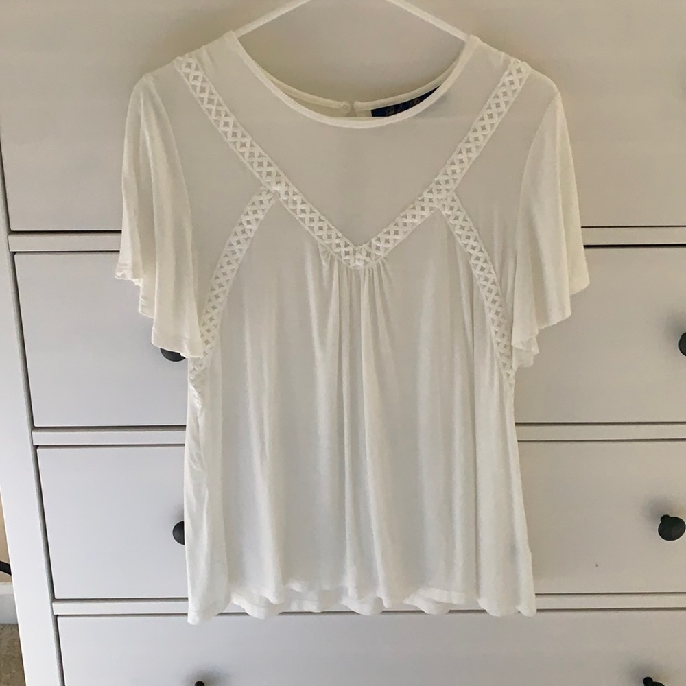 White dressy top
